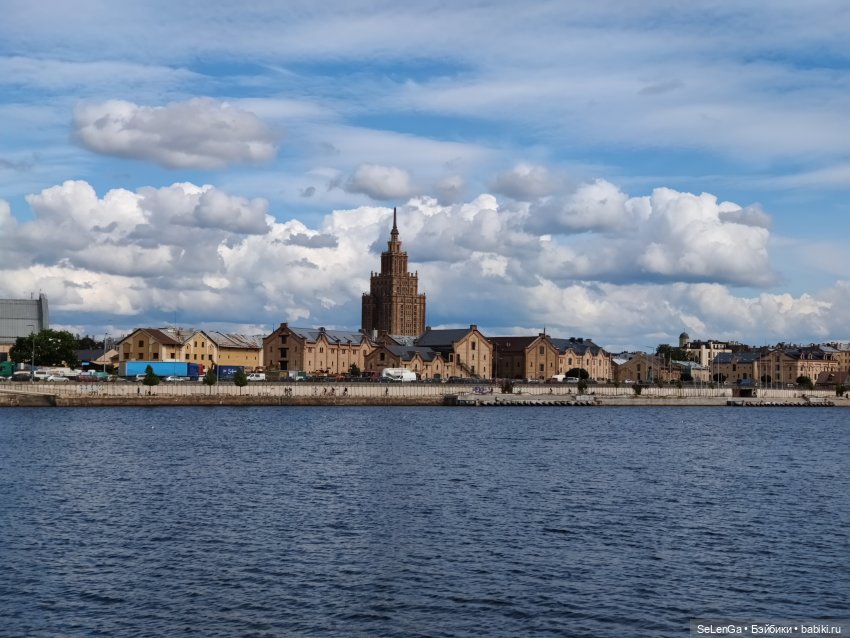 Рига, с высоты и с воды. #гуляем с куклами