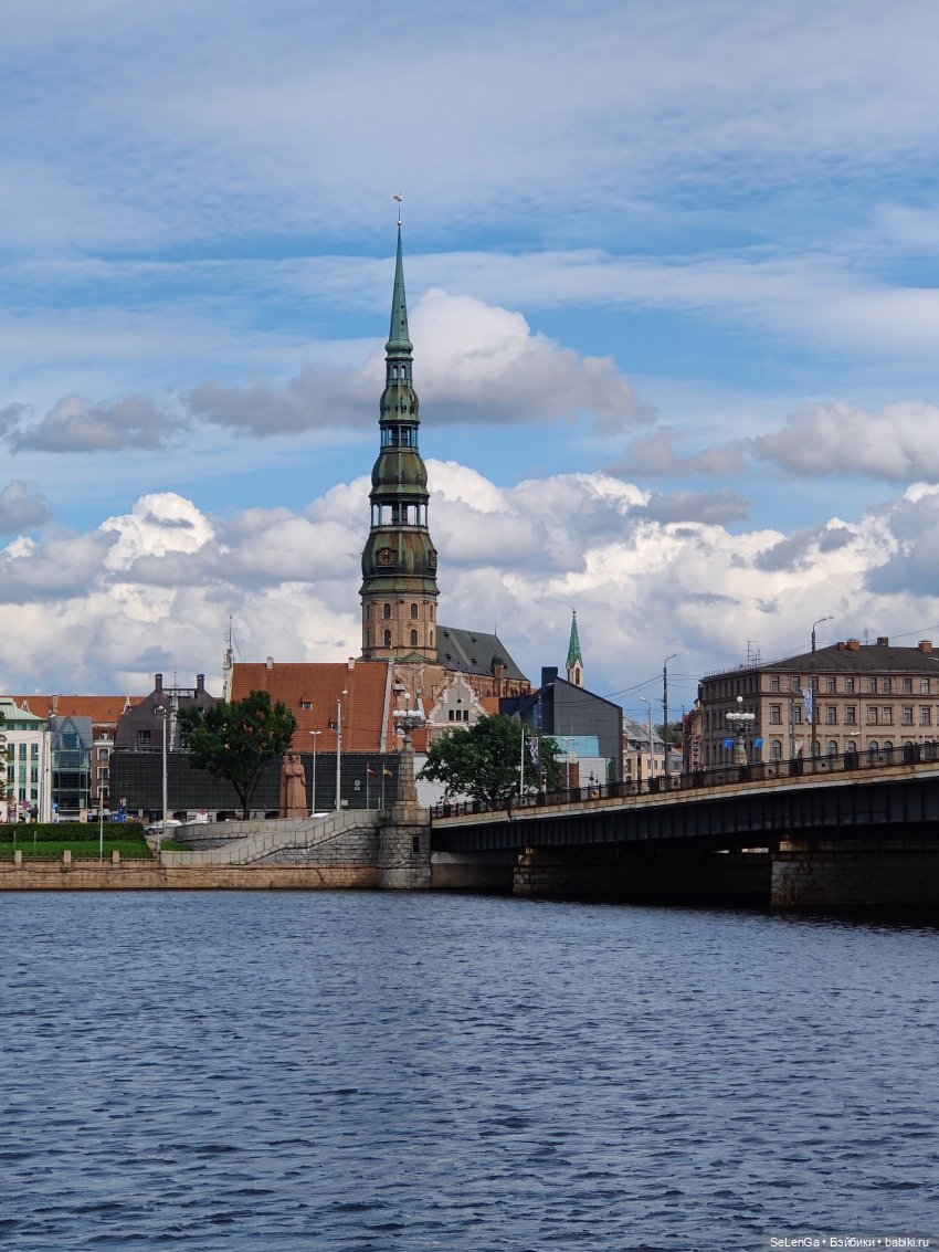 Рига, с высоты и с воды. #гуляем с куклами