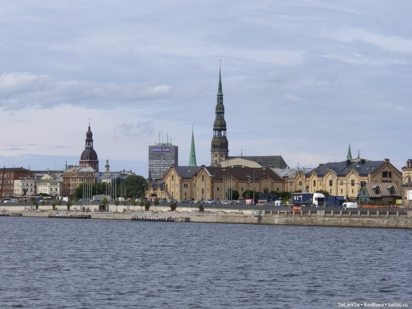 Рига, с высоты и с воды. #гуляем с куклами