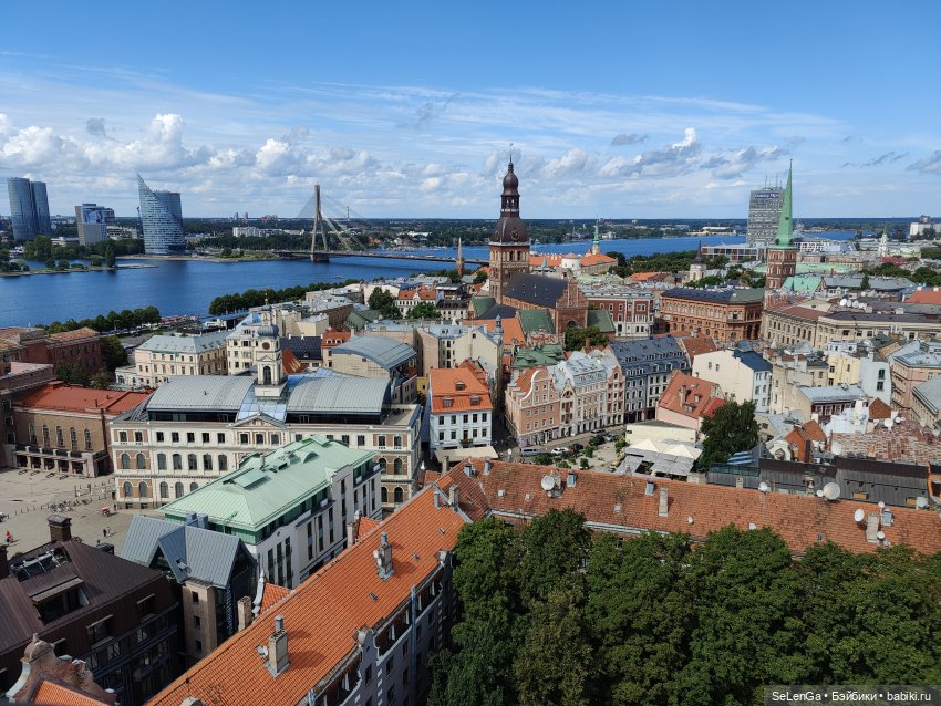 Рига, с высоты и с воды. #гуляем с куклами (фото 3)