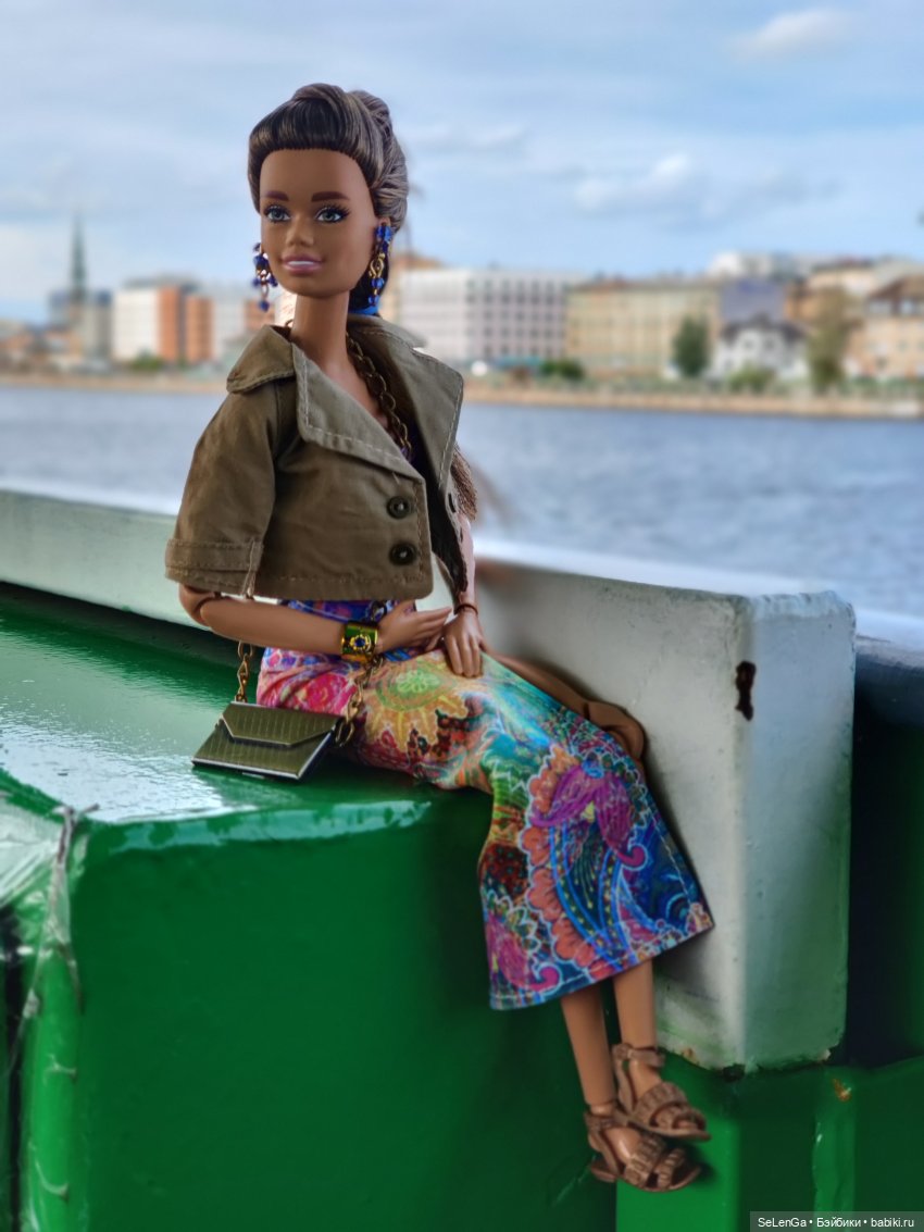 Рига, с высоты и с воды. #гуляем с куклами