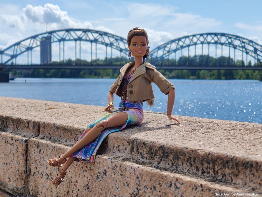 Рига, с высоты и с воды. #гуляем с куклами