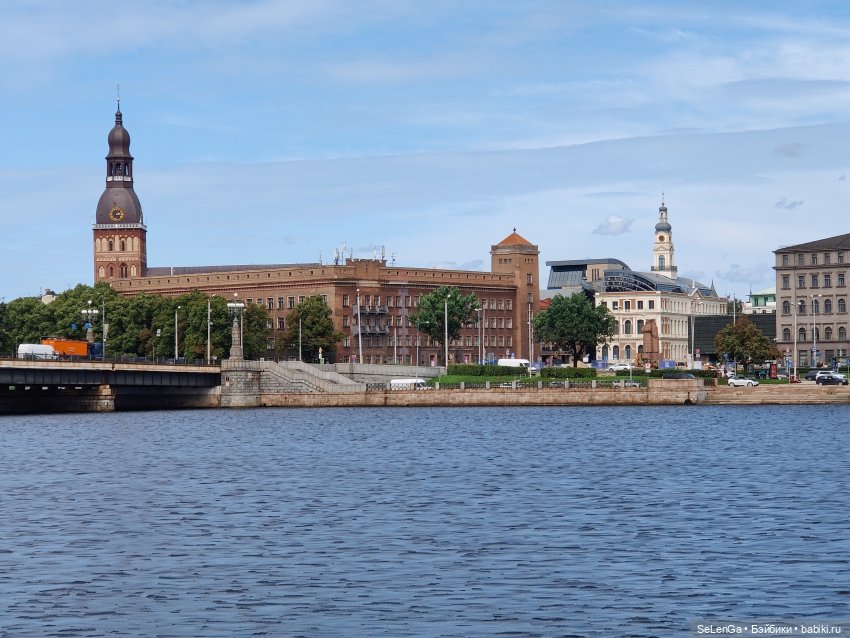 Рига, с высоты и с воды. #гуляем с куклами