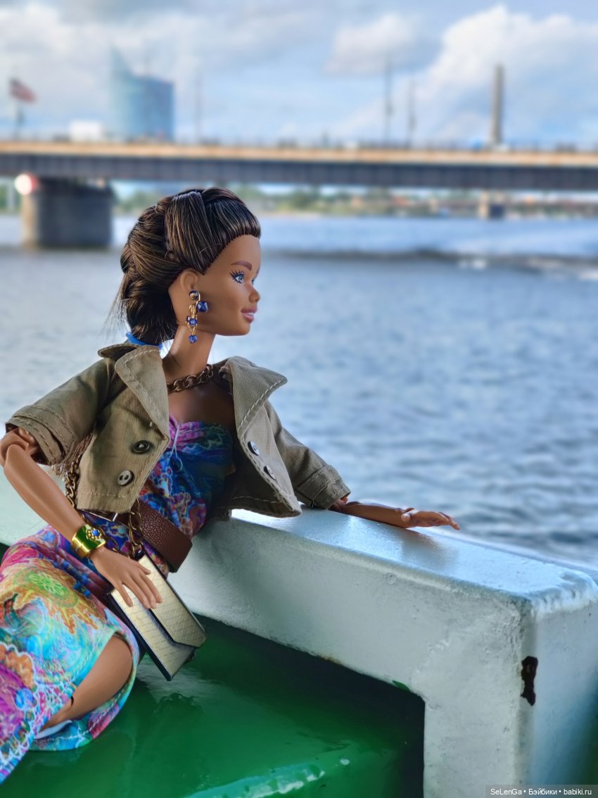 Рига, с высоты и с воды. #гуляем с куклами