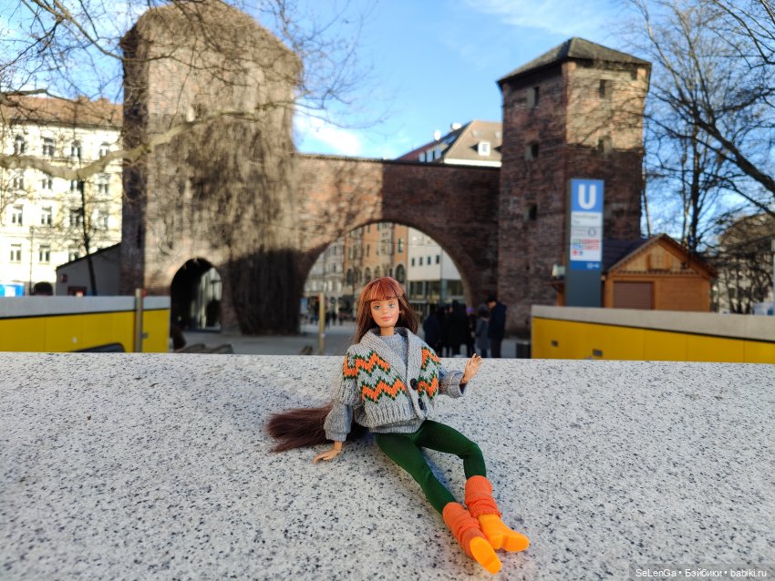 Мюнхен и Ландсхут - прогулки с куклами