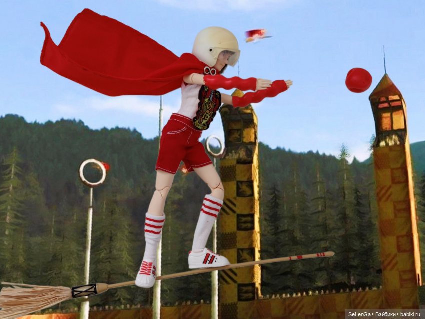 Как Хагрид встретил старую любовь, а Невилл Долгопупс ловил квоффл (фото 6)