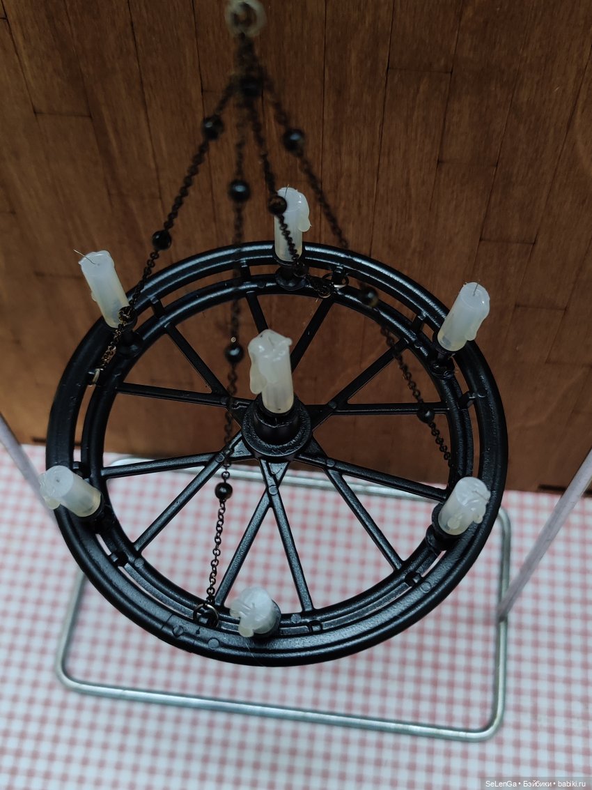 Старинная люстра для замка или таверны #своими руками (фото 7)