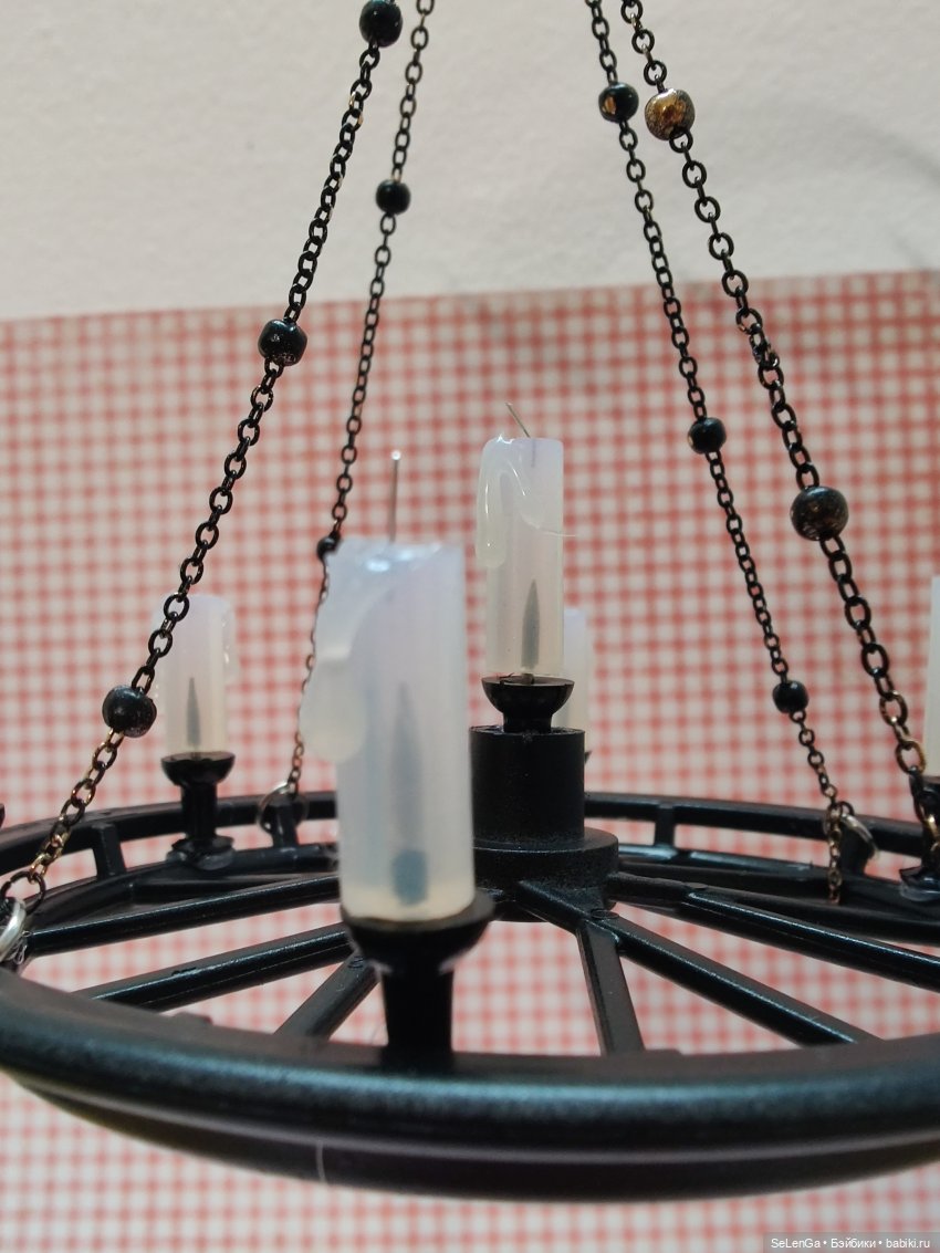 Старинная люстра для замка или таверны #своими руками (фото 6)