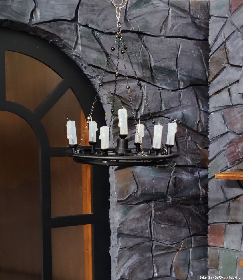 Старинная люстра для замка или таверны #своими руками (фото 10)