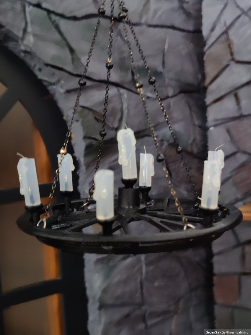 Старинная люстра для замка или таверны #своими руками