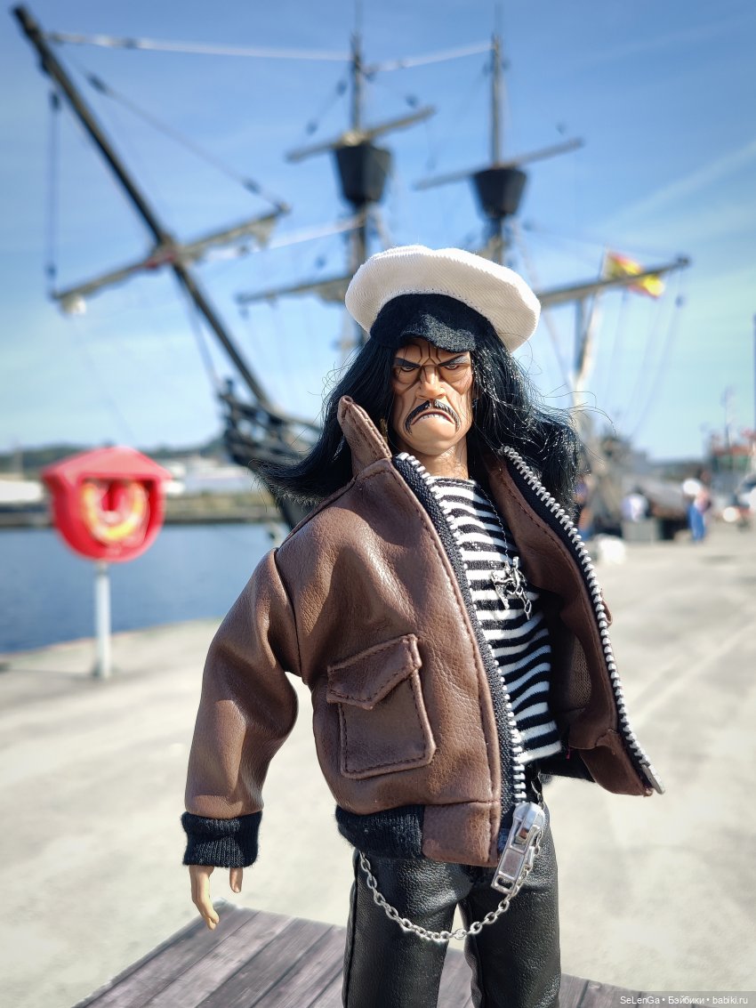 Морской волчара, пират и головорез, капитан Денни де Трахо