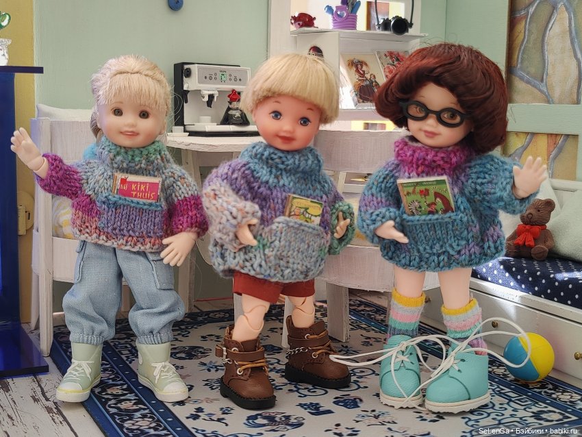 Крошечные свитерочки и пара новеньких Келли))) (фото 4)