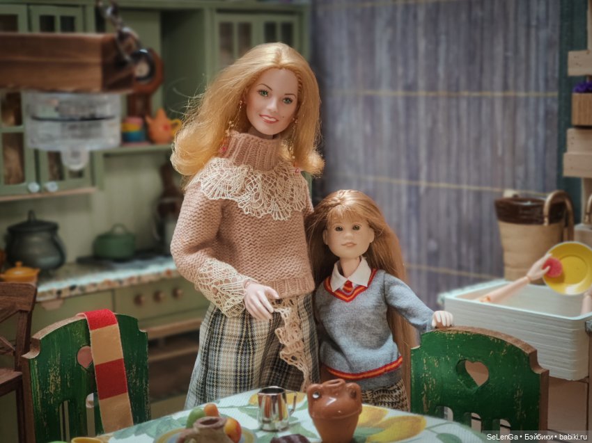 В Норе. Семья Уизли. The Burrow