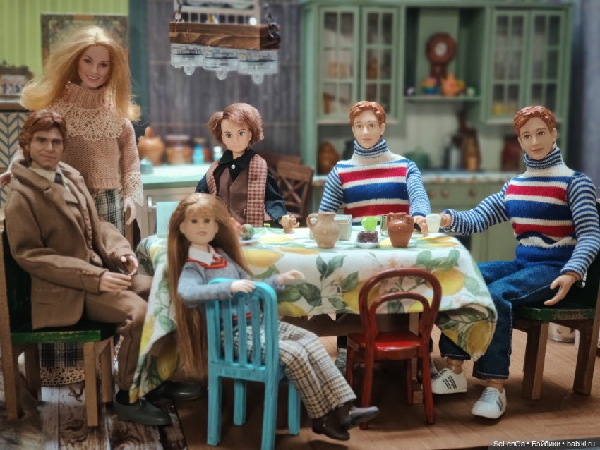 В Норе. Семья Уизли. The Burrow