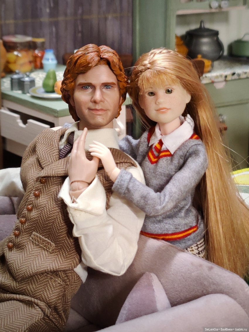 В Норе. Семья Уизли. The Burrow