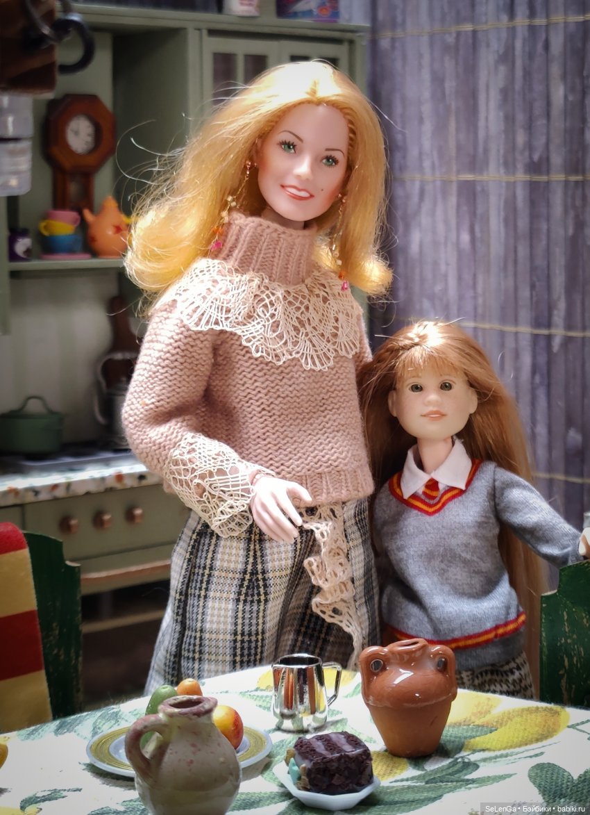 В Норе. Семья Уизли. The Burrow