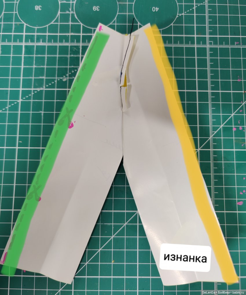 Брюки с фартуком для парня Интегрити #выкройка