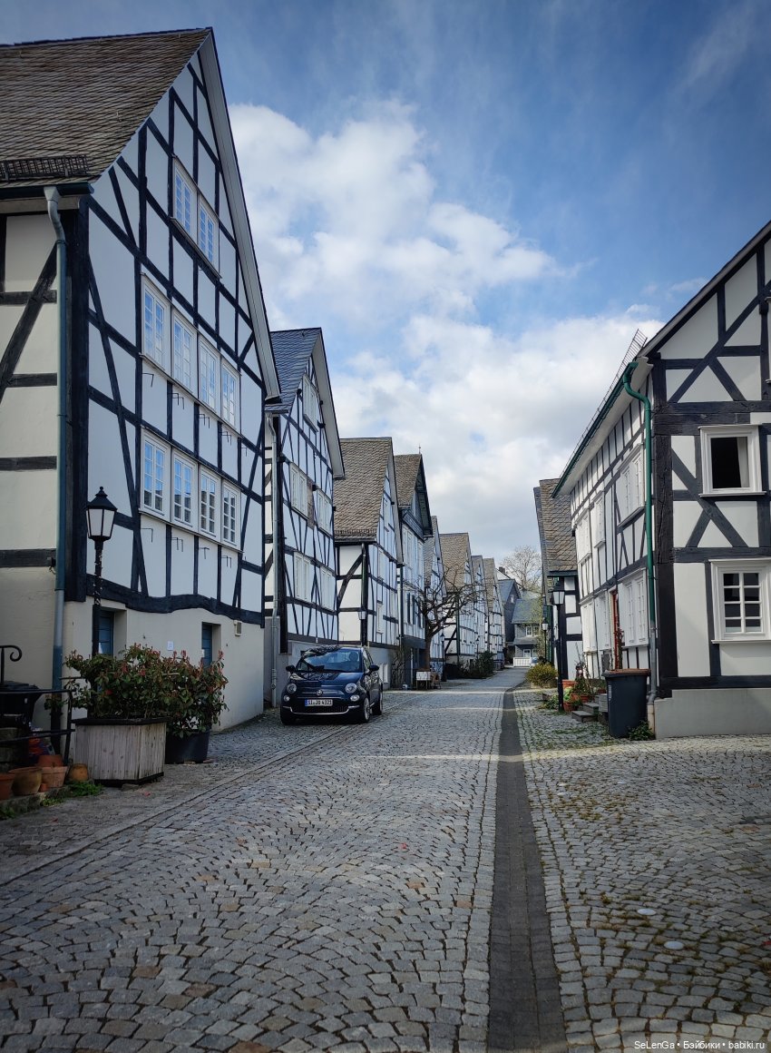 Фахверковые домики Фройденберга