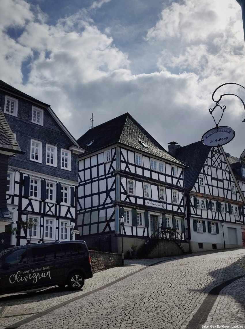 Фахверковые домики Фройденберга