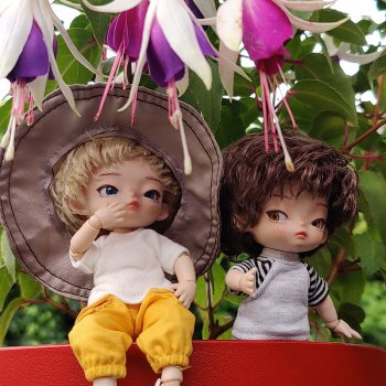 OMG, ко мне пробрались фигурки POP MART #hirono и JOTOYS #ukio