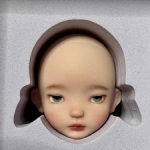 Голова Koza с простыми ушками