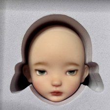 Голова Koza с простыми ушками