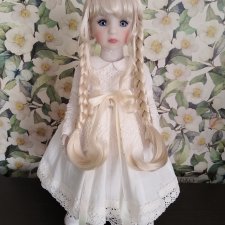 Парик р 8-9. Парик для Руби Ред и др куколок.