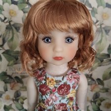 Парик р 9-10. Парик для Руби Ред и др куколок.