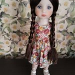 Парик р 9-10. Парик для Руби Ред и др куколок.