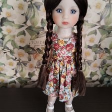 Парик р 9-10. Парик для Руби Ред и др куколок.