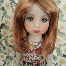 Парик р 9-10. Парик для Руби Ред и др куколок.