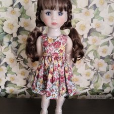 Парик р 8-9. Парик для Руби Ред и др куколок.