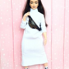 Мои любимые пышки. Barbie Curvy mtm. Ооак. Работа не моя