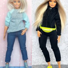 Мои любимые пышки. Barbie Curvy mtm