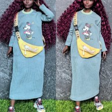 Платье для пышки Барби