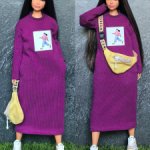 Платье на пышку Барби