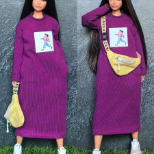 Платье на пышку Барби