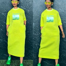 Платье для пышки Барби