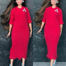 Платье для пышки Барби