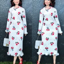 Платье для пышки Барби