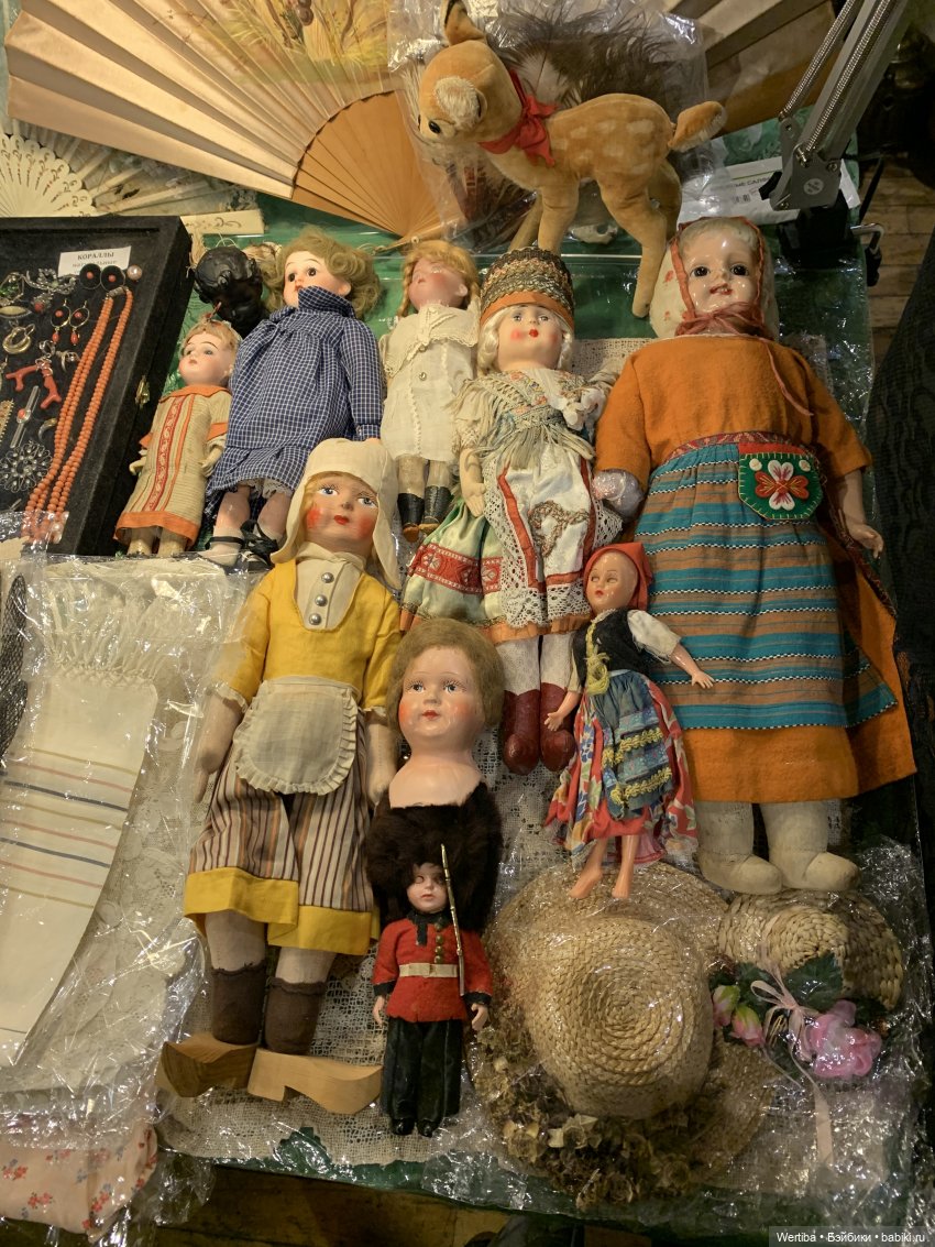 Путешествие по блошке — Редкие антикварные куклы и реплики: воск (фото 8)