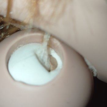 Отреставрировать шею у куколки