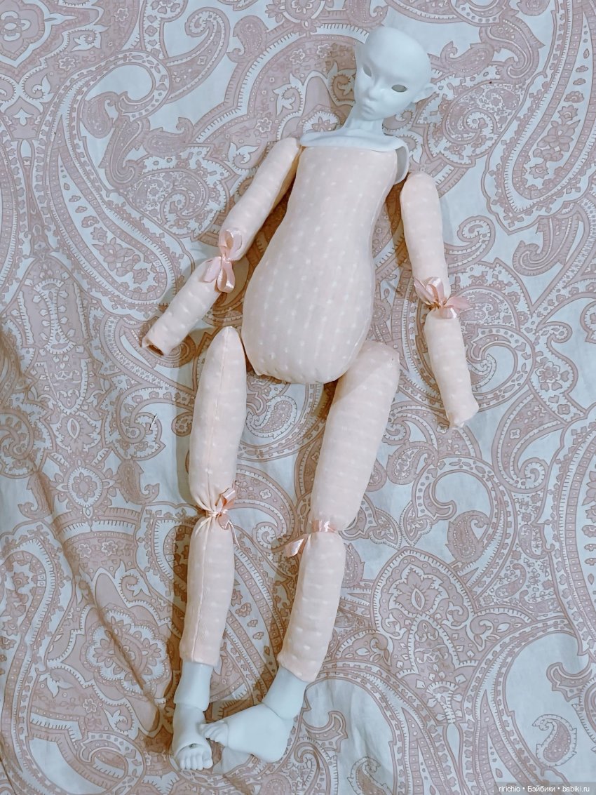 Первый опыт создания текстильной БЖД куклы | Бэйбики Первый опыт создания текстильной БЖД куклы (фото 3)