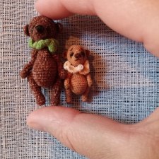 Осенние мишульки в винтажном стиле🤗🐻