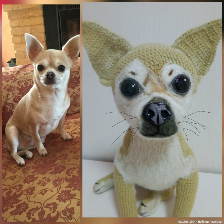 Портретная собачка