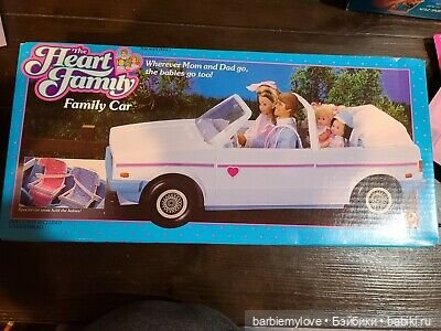 heart family barbie car