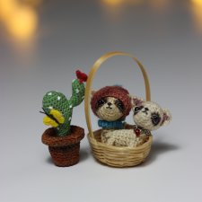 Миниатюрные питомцы для кукол