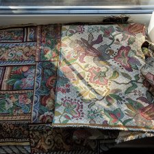 Ткань гобелен 2 вида лотом