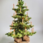 Ретро ёлка ручной работы