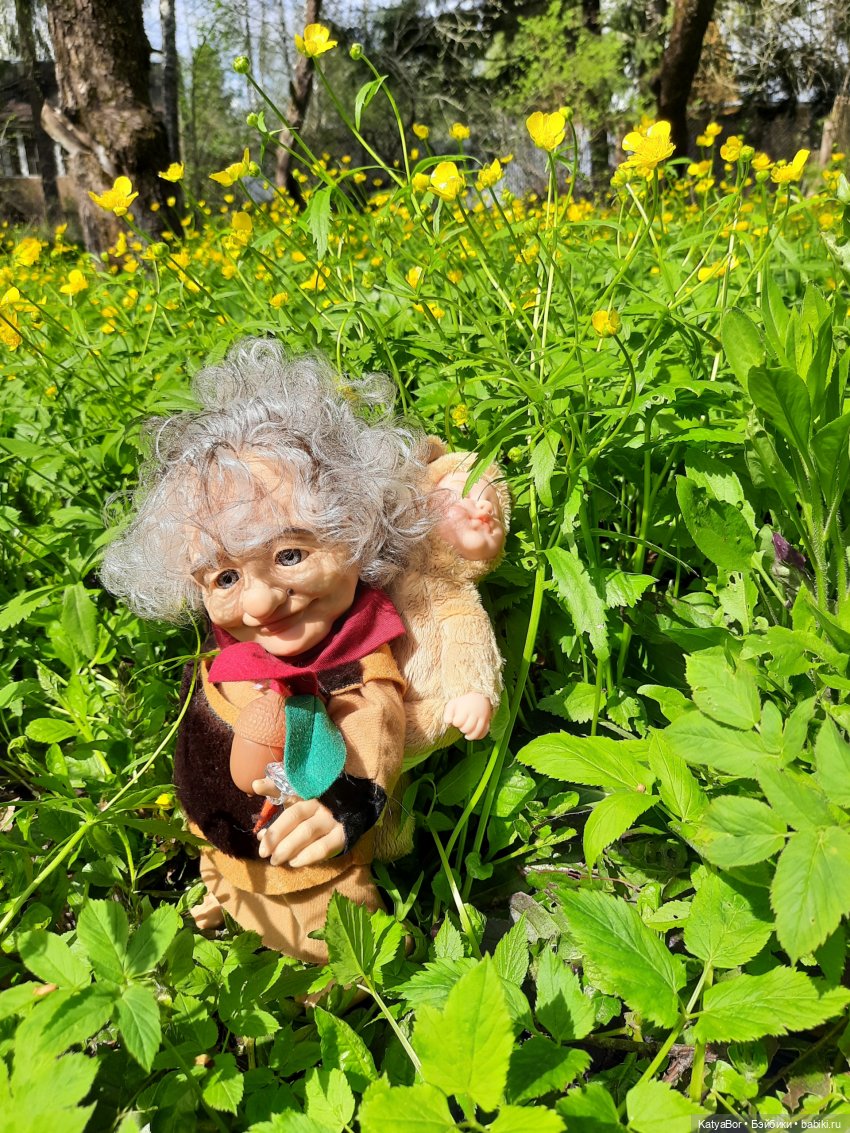 Berenguer бабушка Мэррис эльф  Anne Geddes  кукла